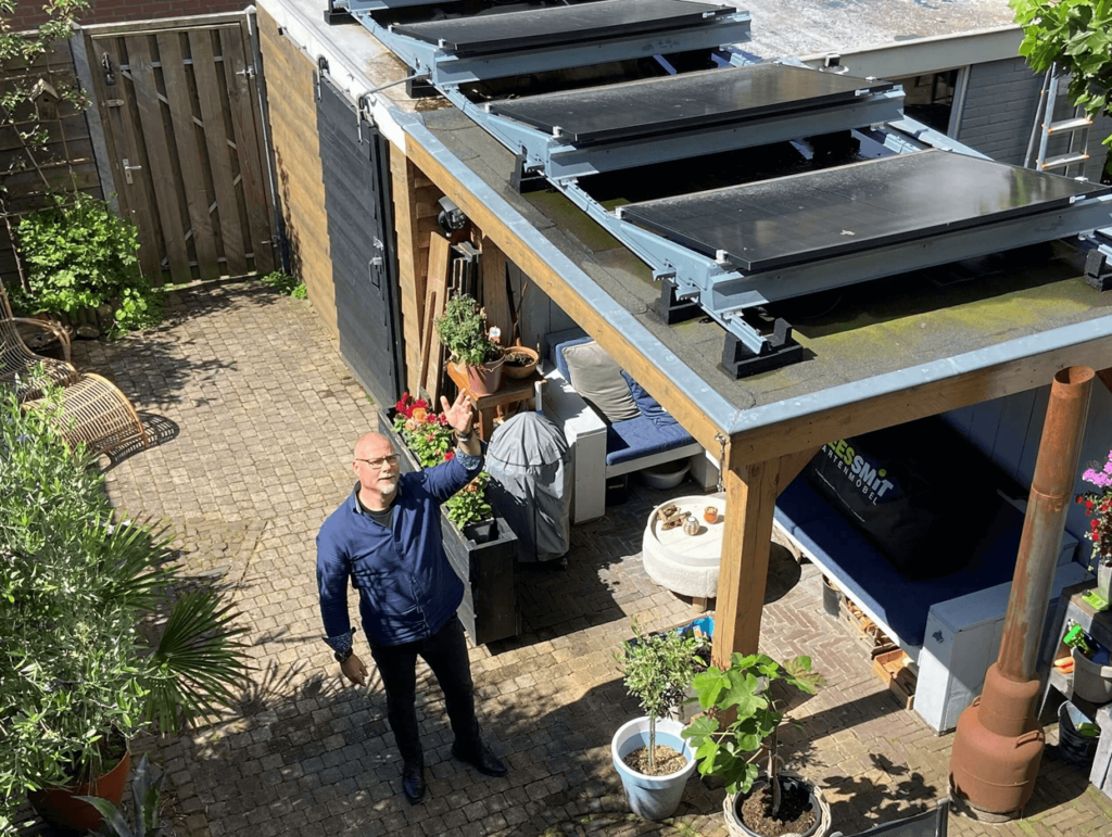 Casper Drost zonnepanelen rijtjeshuis Campenbuurt Duurzaam Nijkerk