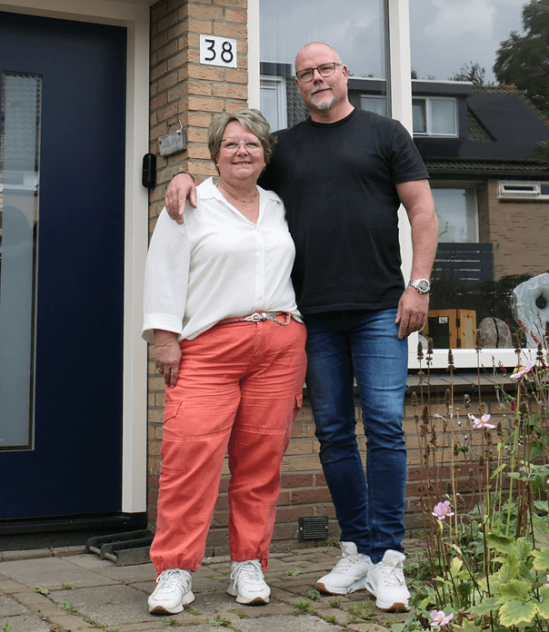 Casper en Anita geisoleerd rijtjeshuis Campenbuurt