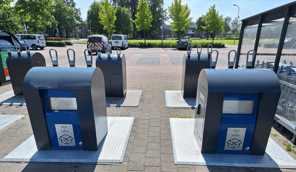 Papiercontainers ondergronds Nijkerk